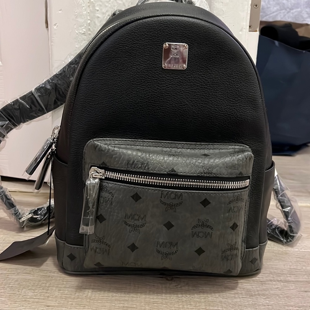 Black MCM Backpack